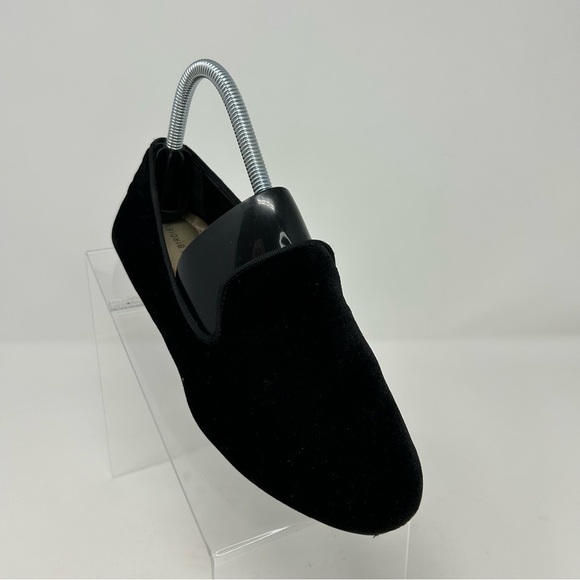 Birdies The Starling Black Velvet Comfort Smoking Slipper Flats Size 6.5 - Picture 2 of 14